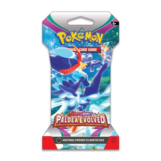 Pokemon SV02 Paldea Evolved SLEEVED Booster PACK