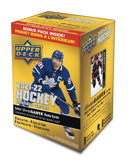 2021/22 Upper Deck Extended Series Hockey 6-pack Blaster Box