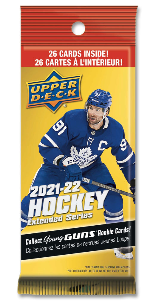 2021/22 Upper Deck Extended Series Hockey Fat Pack - 26 Cards