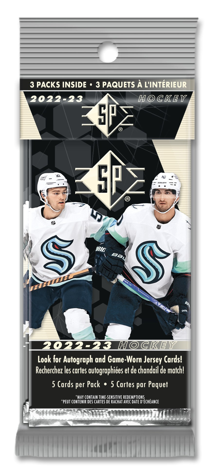 2022/23 Upper Deck SP Hockey 3-Pack Hanger Pack