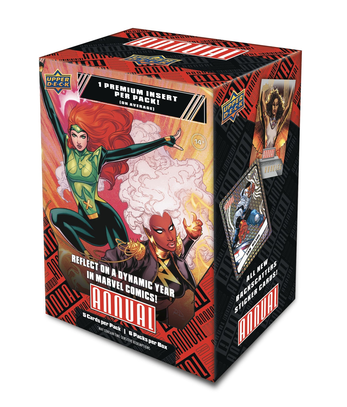 2023/24 Upper Deck Marvel Annual Trading Cards 6-Pack Blaster Box