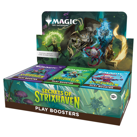 Magic The Gathering MTG Secrets of Strixhaven Play Booster Display BOX