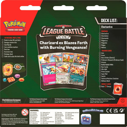 Pokemon Charizard ex League Battle Deck MCAP