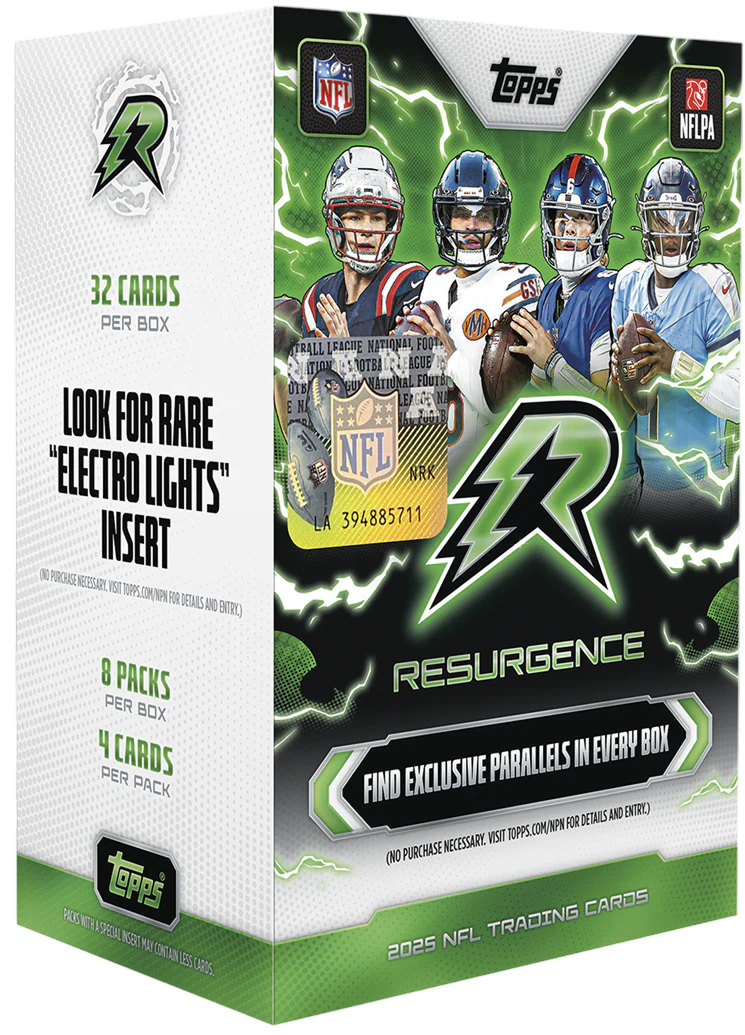 2025 Topps Resurgence Football Blaster Box