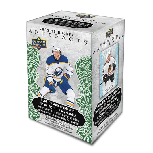 2025/26 Upper Deck Artifacts Hockey 6-Pack Blaster Box