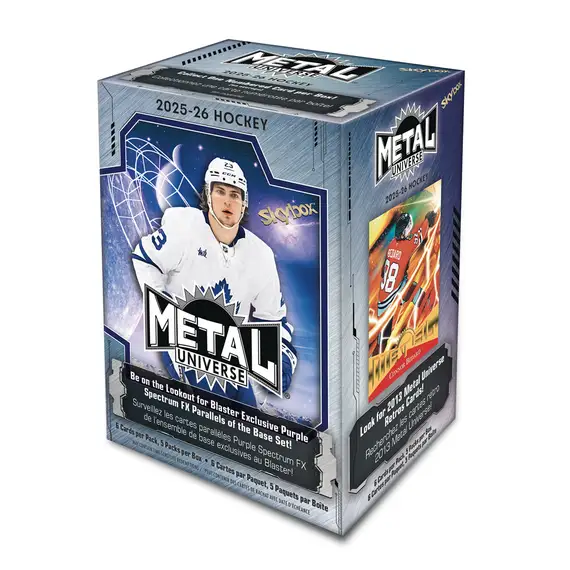 2025/26 Upper Deck Skybox Metal Universe Hockey 5-Pack Blaster Box