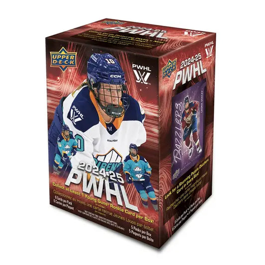 2024/25 Upper Deck PWHL Hockey 5-Pack Blaster Box