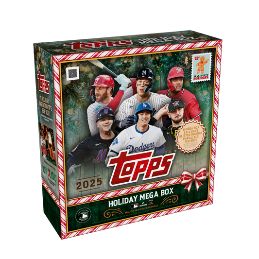 2025 Topps MLB Holiday Baseball 10-pack Mega Box