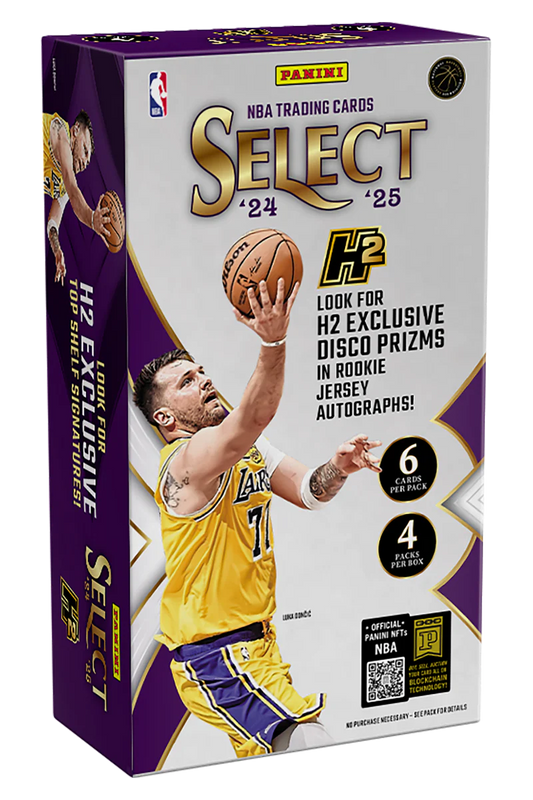 2024/25 Panini Select Basketball H2 Hobby Box