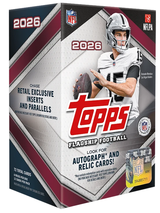 2026 Topps Football Flagship Blaster Box