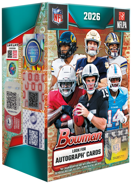 2026 Bowman Football Blaster Box