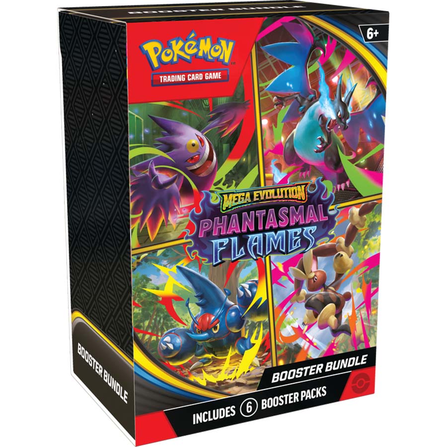 Pokemon ME02 Phantasmal Flames 6-Pack Booster Bundle
