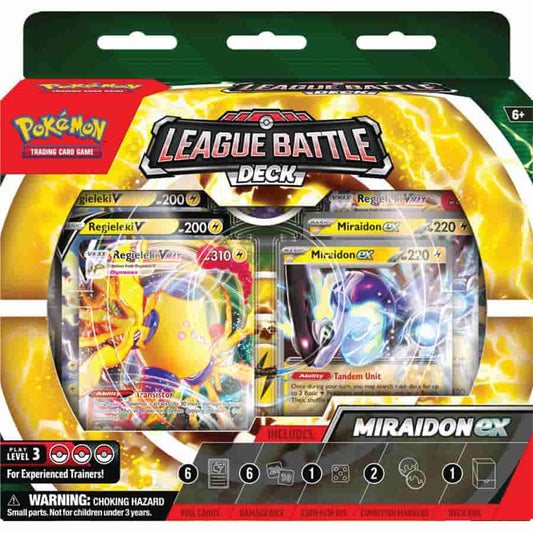 Pokemon Miraidon ex League Battle Deck MCAP