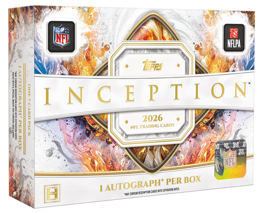 2026 Topps Inception Football Hobby Box