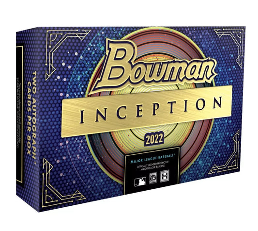 2022 Topps Bowman Inception Baseball Hobby Box