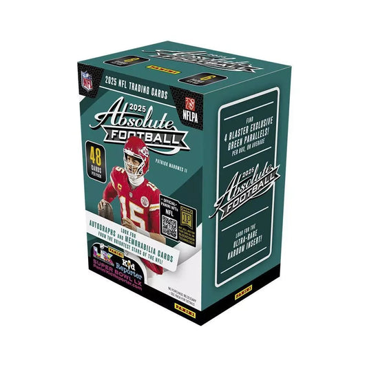 2025 Panini Absolute NFL Football 6-pack Blaster Box (Green Parallels)