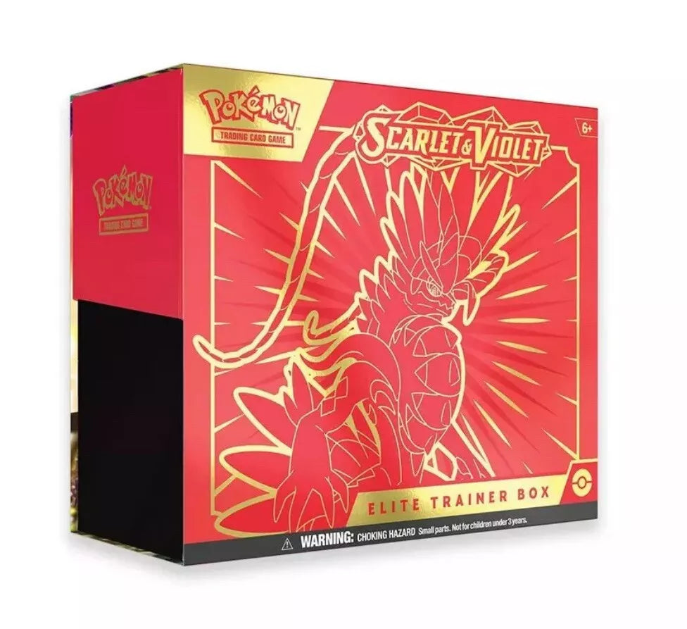 Pokemon Scarlet & Violet Elite Trainer Box ETB