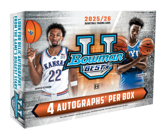 2025/26 Bowman University Best Basketball Hobby Box