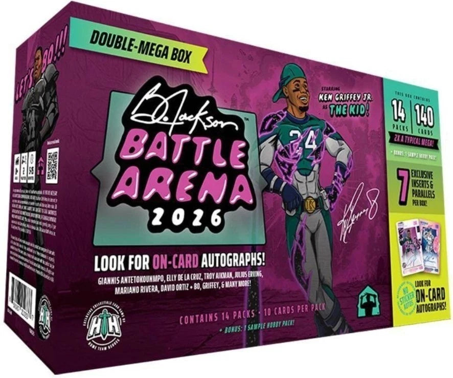 2026 Bo Jackson Battle Arena Ken Griffey Jr. Edition Mega Box