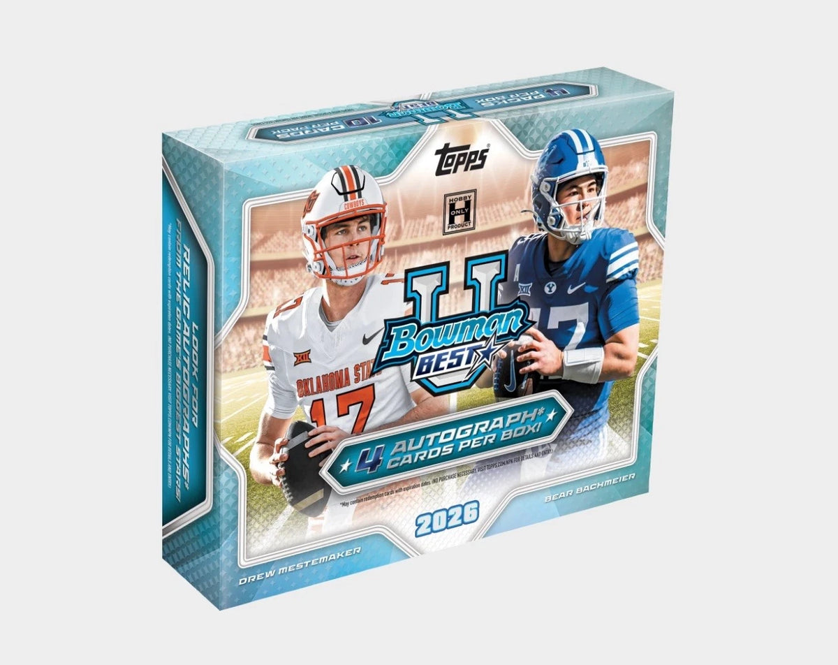 2026 Bowman University Best Football Hobby Box