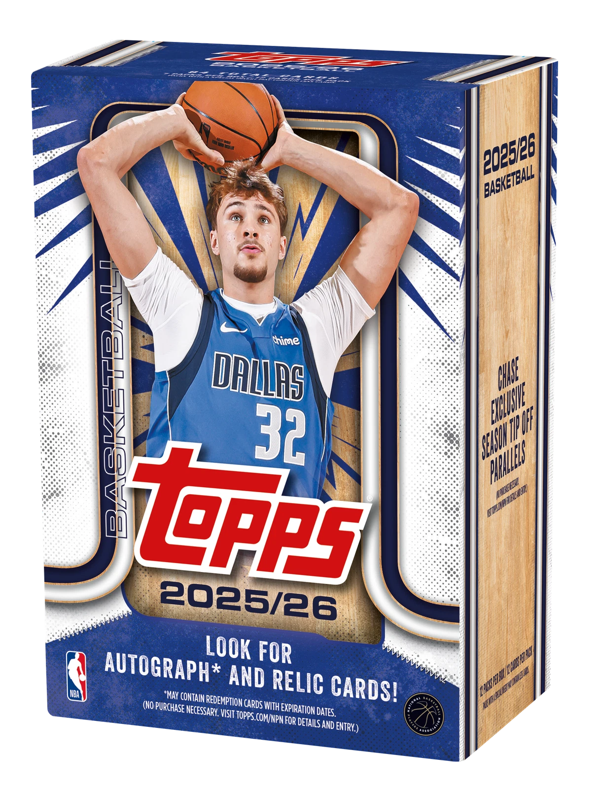 2025/26 Topps Basketball 7-pack Blaster Box