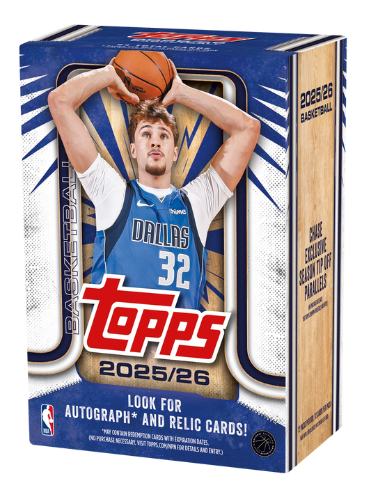 2025/26 Topps Basketball 7-pack Blaster Box