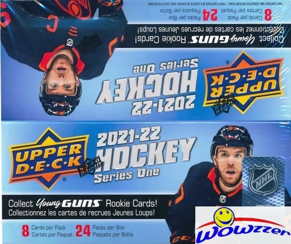 2021/22 Upper Deck Series 1 Hockey Retail 24-Pack Box