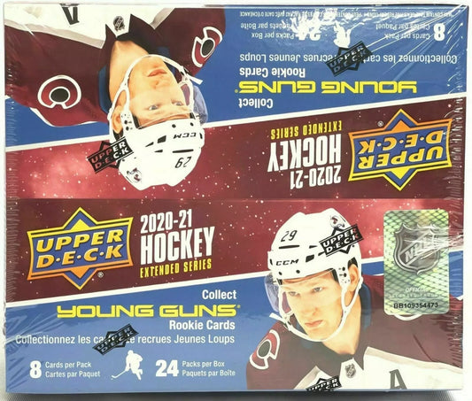 2020/21 Upper Deck Extended Series Hockey 24-Pack Box