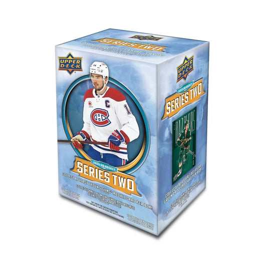 2025/26 Upper Deck Series 2 Hockey 4-Pack Blaster Box