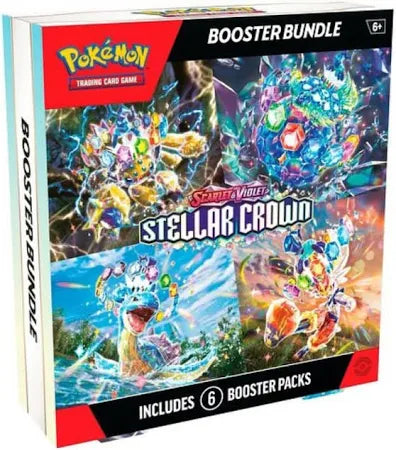 Pokemon SV07 Stellar Crown 6-Pack Booster Bundle