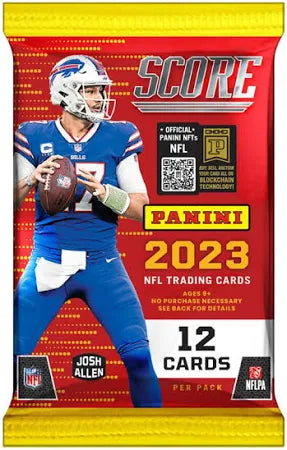 2023 Panini Score Football Retail Pack - 12 Cards