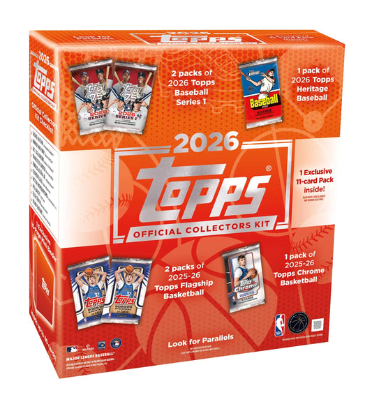 2026 Topps Collector Kit - Baseball / Basketball / Cases