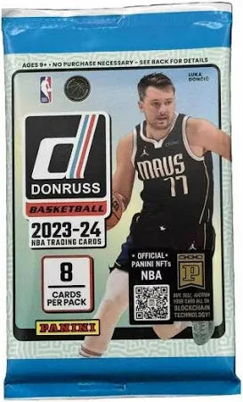 2023/24 Panini Donruss Basketball Retail Pack - 8 Cards