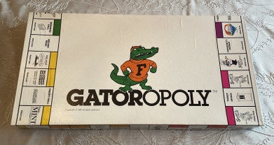 Vintage 1987 University Of Florida Gatoropoly  Board Game Monopoly