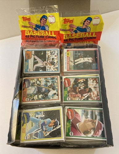 1981 Topps Baseball Rack Pack - 48 CARDS